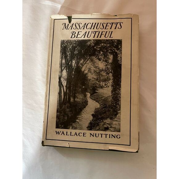 Massachusetts Beautiful Wallace Nutting First Edition Photograph Book - Picture 1 of 6